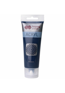 Farba akrylowa 75ml błękit pruski HAPPY COLOR