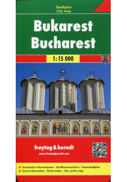 Bukareszt plan miasta 1:15 000