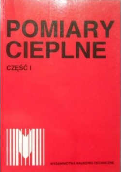 Pomiary cieplne, Część I