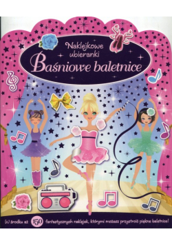 Baśniowe baletnice Naklejkowe ubieranki