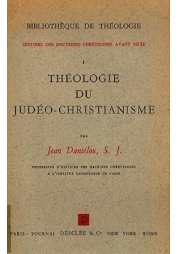 Theologie du Judeo Christianisme