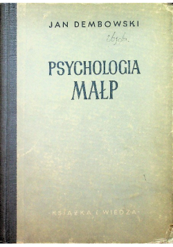 Psychologia małp
