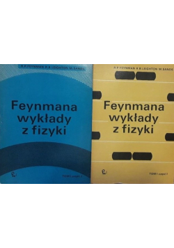 Feynmana Wykłady z fizyki Tom 1 Część 1 i 2