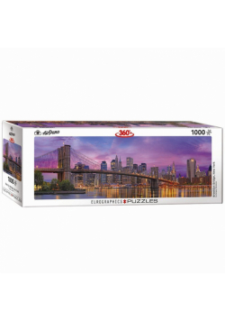 Puzzle 1000 panoramic Brooklyn Bridge New York 6010-5301