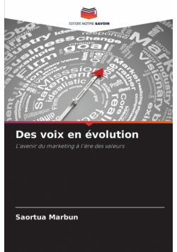 Des voix en évolution