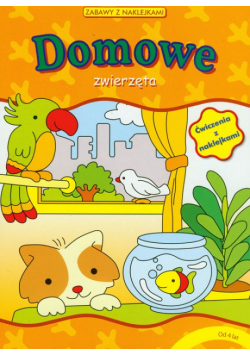 Domowe zwierzęta Zabawy z naklejkami