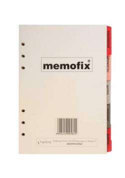 Wkłady Memofix 2025 A5 komplet