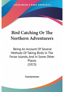 Bird Catching Or The Northern Adventurers