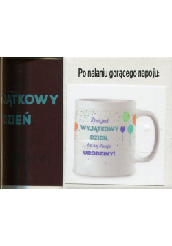Magiczny kubek Urodziny