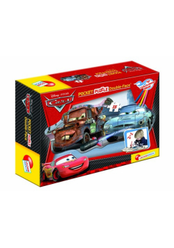 Puzzle dwustronne kieszonkowe Auta