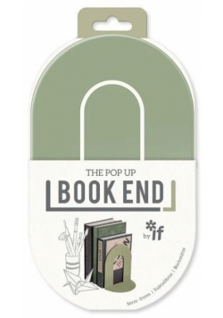 Book End Podpórka pod książki oliwkowy