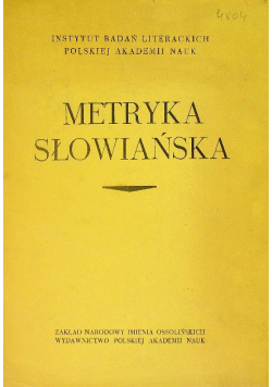 Metryka Słowiańska