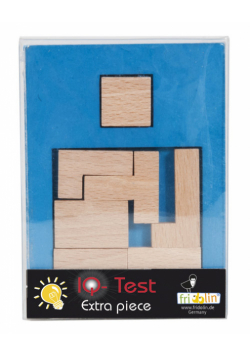 IQ-Test Dodatkowy Element Kwadrat Mały 3 niebieski 17105