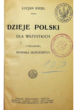 Dzieje Polski - dla wszystkich 1921 r.