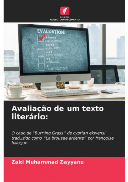 Avaliação de um texto literário