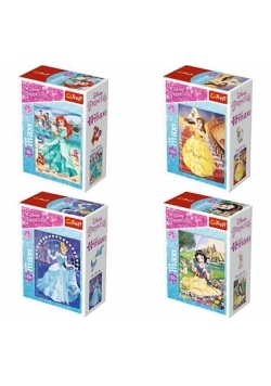 Puzzle 20 miniMaxi W świecie księżniczek mixTREFL