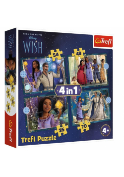 Puzzle 4w1 Marzenia się spełniają TREFL