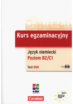 Kurs egzaminacyjny Język niemiecki Poziom B2/C1 Test DSH +CD