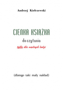 Cienka książka do czytania