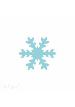 Dziurkacz ozdobny śnieżynka 7,6cm