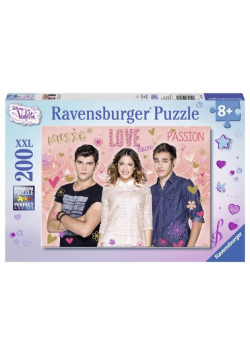 Puzzle XXL Violetta, Tom i Leon 200