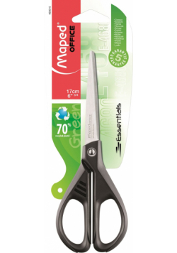 Nożyczki ekologiczne Essentials green 17 cm