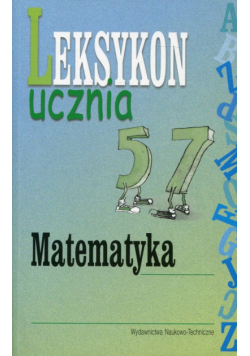 Leksykon ucznia Matematyka