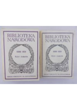 Biblioteka Narodowa. Wybor dramatów. Części 1-2