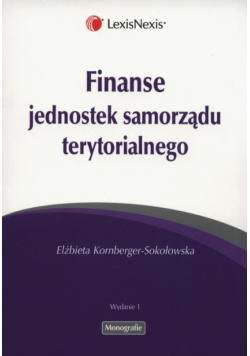 Finanse jednostek samorządu terytorialnego
