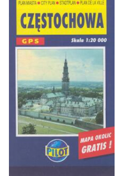 Częstochowa Plan miasta 1: 20 000
