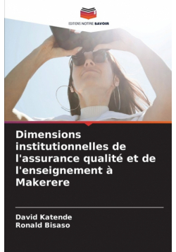 Dimensions institutionnelles de l'assurance qualité et de l'enseignement à Makerere