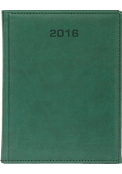 Kalendarz 2016 B5 książkowy Vivella zieleń