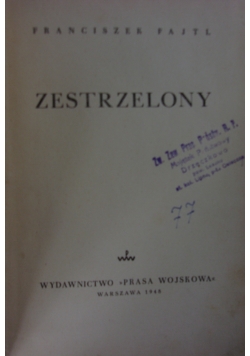 Zestrzelony, 1948 r.