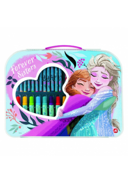 Zestaw artystyczny w walizce Frozen