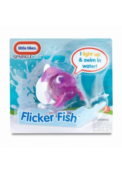 Świecąca rybka do kąpieli Sparkle Bay Flicker Fish fioletowa
