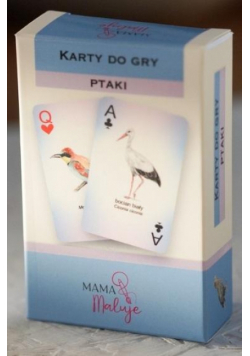 Karty do gry - ptaki