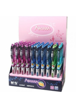 Długopis zapachowy 0,5 mm pudełko 50 sztuk