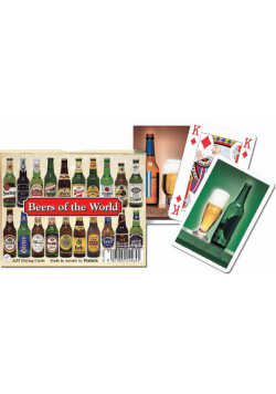 Karty do gry Piatnik 2 talie Piwa świata