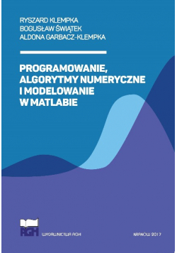 Programowanie, algorytmy numeryczne i modelowanie w Matlabie