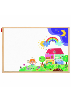 Tablica edukacyjna MEMOBE English adventure! 60x40 cm