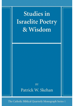 Studies in Israelite Poetry & Wisdom