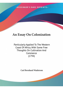 An Essay On Colonization
