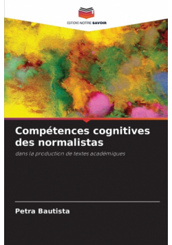 Compétences cognitives des normalistas