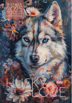Husky Love 2025 Weekly Planner and Organizer