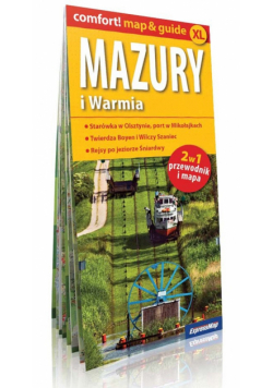 Warmia i Mazury 2w1 Przewodnik i mapa, ExpressMap