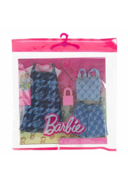Barbie ubranka + akcesoria 2-pak HRH45