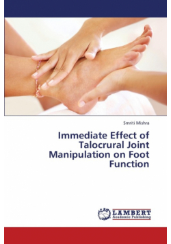 Immediate Effect of Talocrural Joint Manipulation on Foot Function