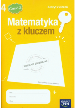 Matematyka z kluczem 4 Zeszyt ćwiczeń Część 2