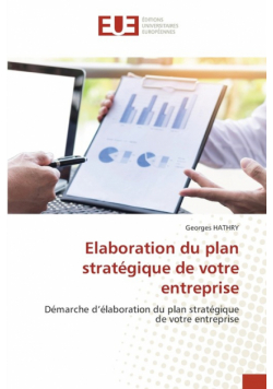 Elaboration du plan stratégique de votre entreprise