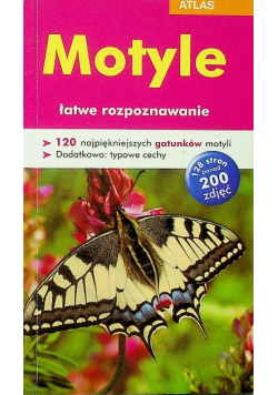 Atlas motyle Wydanie  kieszonkowe